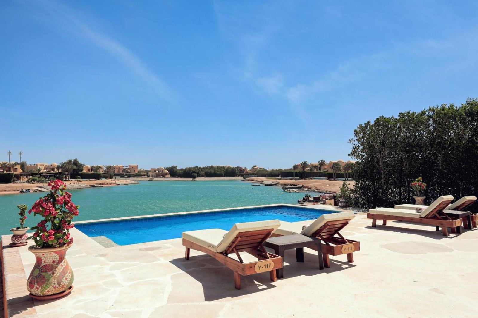 Charming Lagoon Villa With Pool Egyptian Style -Sabina 117 Hurghada Exterior foto