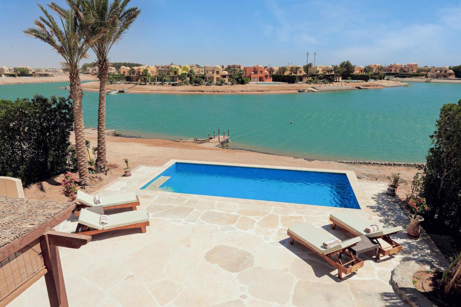 Charming Lagoon Villa With Pool Egyptian Style -Sabina 117 Hurghada Exterior foto